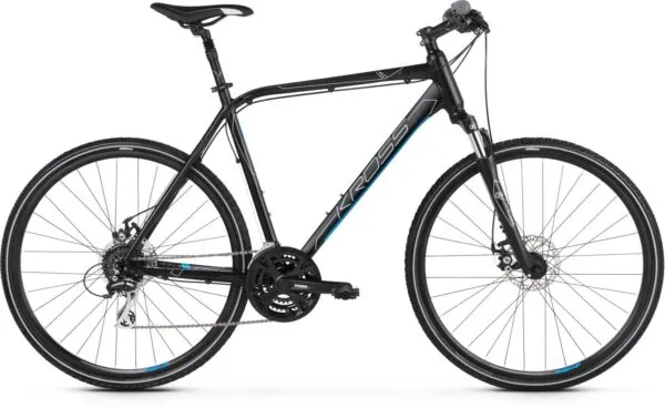 Bicicleta Kross Evado 4.0 28 M black-blue-mate