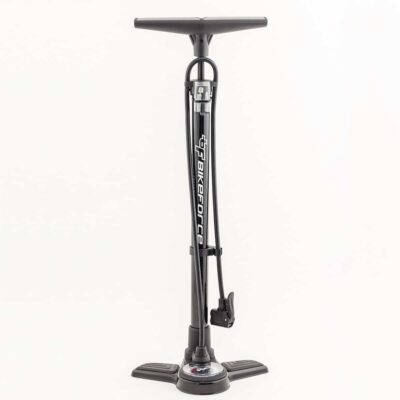 Pompa atelier Bikeforce cu manometru 160 PSI aluminiu