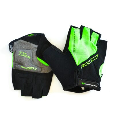 Manusi BIKEFORCE Comfort green-black XL