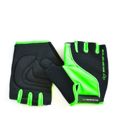 Manusi BIKEFORCE Slipy green-black XL