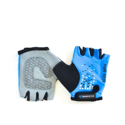 Manusi BIKEFORCE Kid Cubic blue-black XXXS