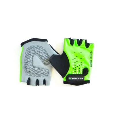 Manusi BIKEFORCE Kid Cubic neon-black XS