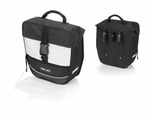 Geanta portbagaj XLC single fata/spate Traveller BA-S67 black/anthracite, 34x30x13cm, ap.13 litrii
