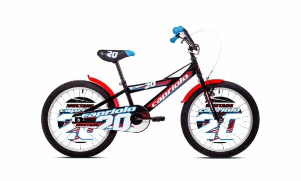 Bicicleta Capriolo Mustang black-red-blue 20