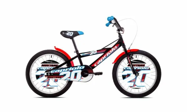 Bicicleta Capriolo Mustang black-red-blue 20