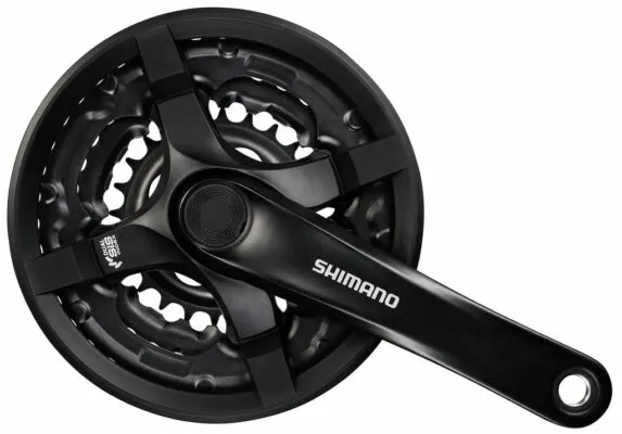 Angrenaj Shimano Tourney FC-TY 501 42x34x24T 170mm 6-7-8 viteze negru EFCTY501C244CLB