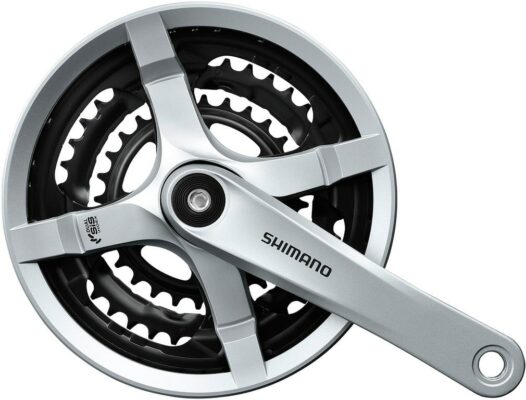 Angrenaj Shimano Tourney FC-TY 501 48/38/28 170 mm silver 6/7/8
