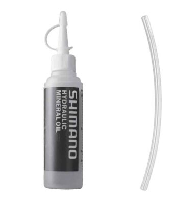 Ulei mineral 50 ml. w. Ventilation Tube pentru frane disc Shimano