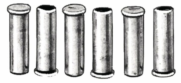 Capac cablu frana - 1.9 mm argintiu 1 bucati