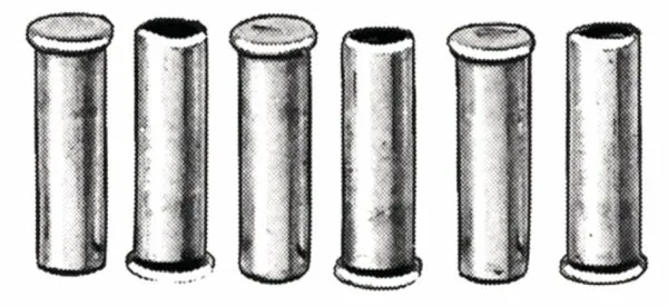 Capac cablu frana - 1.9 mm argintiu 1 bucati