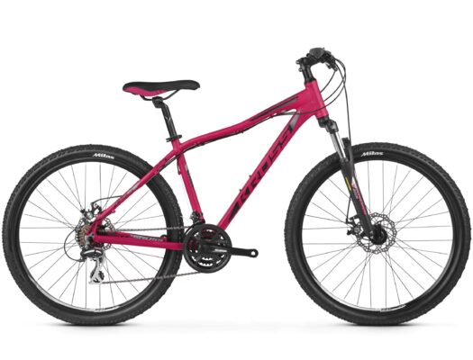 Bicicleta Kross Lea 4.0 26 DXXS pink silver black mate