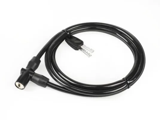 Lacat spiral cu cifru XLC 180cm x 8mm black min PU 10