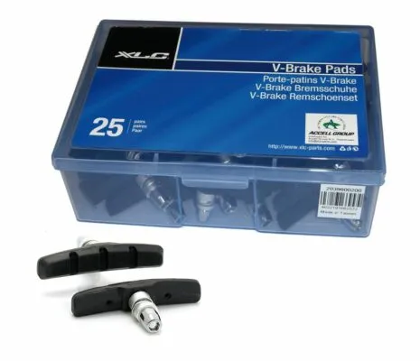 Saboti frana XLC cu filet BS-V01 OEM 25 perechi 70mm black