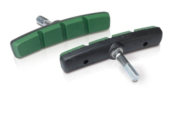 Saboti de frana XLC cu filet 2 perechi 72mm green