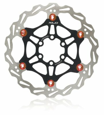 Rotor pentru frana XLC disc BR-X50. 180 mm black/red