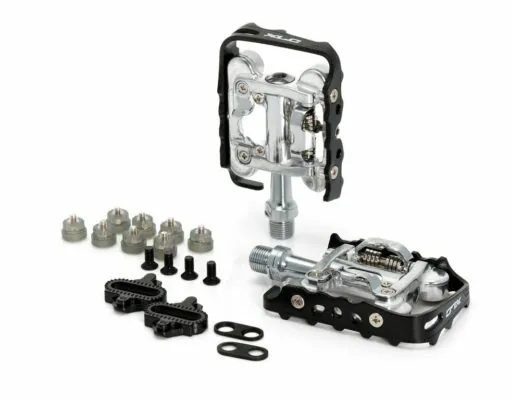 Pedale XLC MTB/Trekking-Syst.-Pedal PD-S02 one-sided black/silve SB-Plus