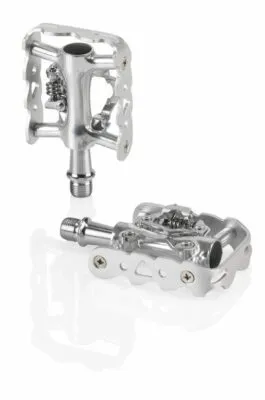 Pedale XLC PD-S20 double-sided silver SPD-comp.OE-packed