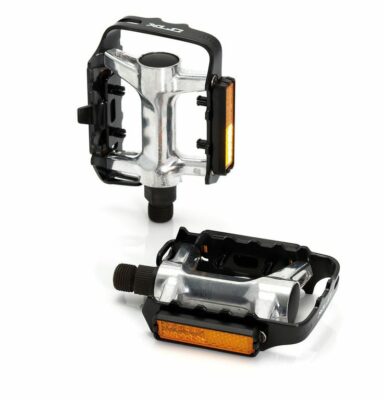 Pedale XLC MTB-Pedal PD-M03 aluminiu silver black aluminium Cage