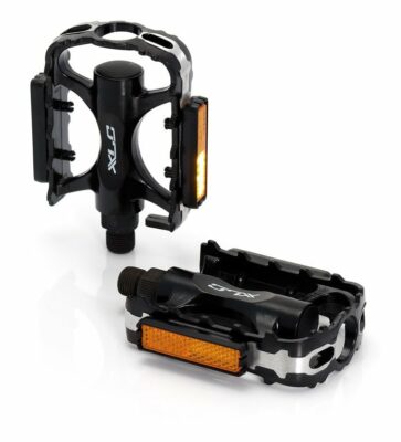 Pedale XLC MTB PD-M02 aluminiu body CNC-Cage black