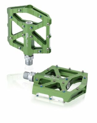 Pedale XLC BMX/Freeride PD-M12 aluminiu limegreen