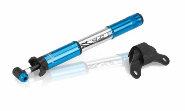 Pompa mini XLC MTB PU-M02 7 bar dual head and Universal holder