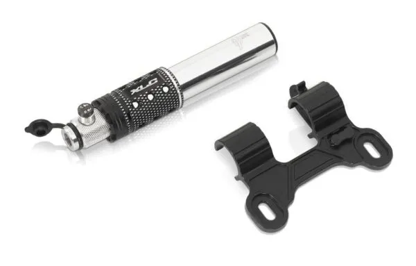 Pompa mini XLC PU-A08 11 bar silver/black aluminiu 120mm DV/SV/AV