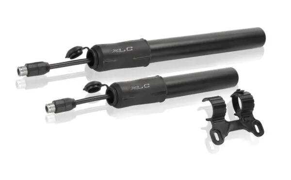 Pompa mini XLC MTB PU-M05 6 bar black plastic 190mm DV/SV/AV