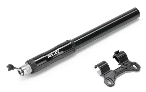 Pompa mini XLC Road PU-A09 11 bar black aluminiu 185mm DV/SV