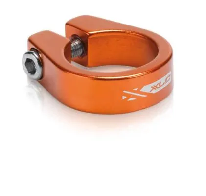 Colier pentru tija de sa XLC PC-B05 orange 31.6 mm aluminiu