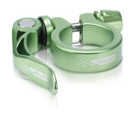 Colier pentru tija de sa XLC PC-L04 31.6 mm limegreen QR