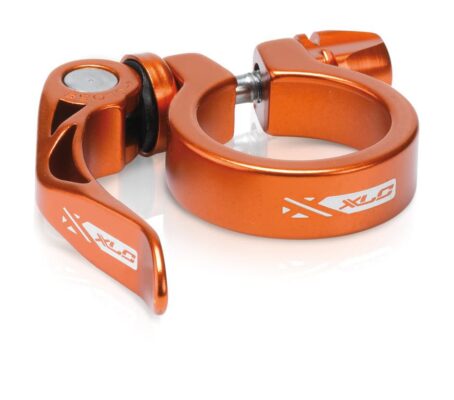 Colier pentru tija de sa XLC PC-L04 34.9 mm orange QR