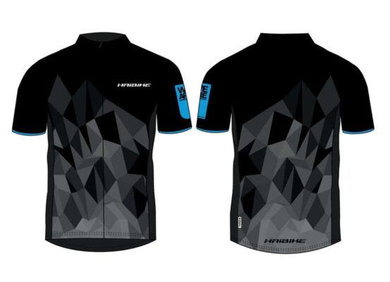 Tricou multifunctional Haibike men size XL black/blue made by Maloja