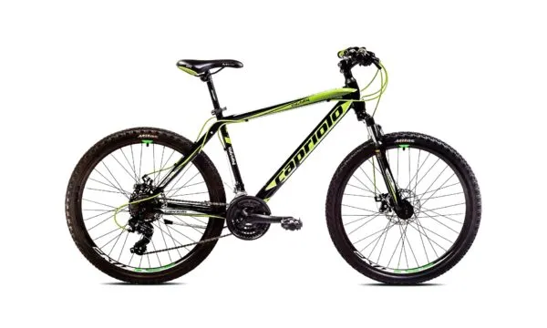 Bicicleta Capriolo Oxygen 26 black-yellow 18