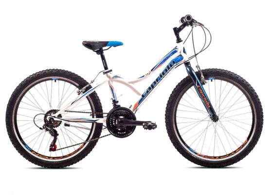 Bicicleta Capriolo 24 Diavolo 400 white-blue