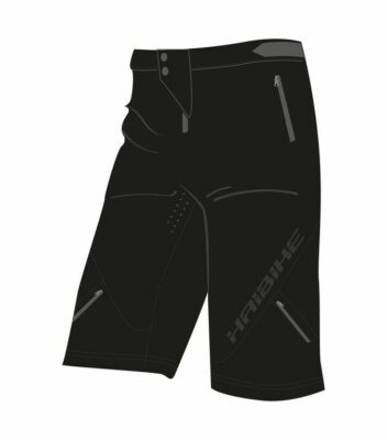 Pantaloni scurti Haibike Ryan unisex black size XL