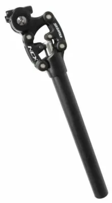 Tija sa cu suspensie SR Suntour NCXc SP12 NCX 27 2mm 400mm black SP12 NCX 27.2/400 blk