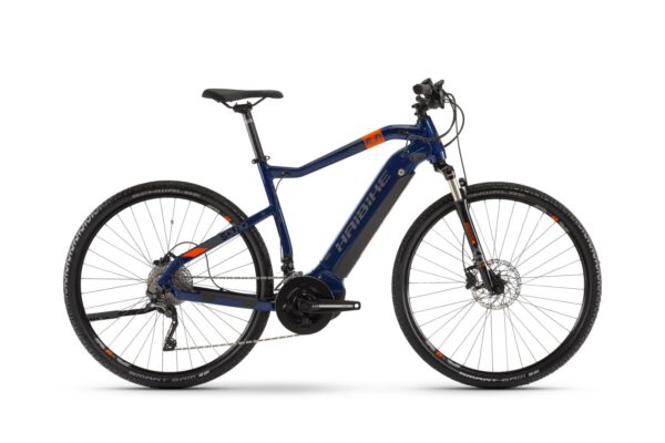 e-bike Haibike SDURO Cross 5.0 Men i500Wh 20-G XT YSTM blue/orange/titan size M