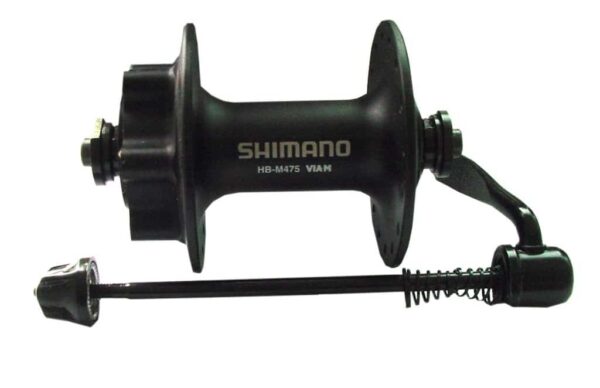 Butuc fata Shimano disc HB-M475-L 32H negru 100 mm