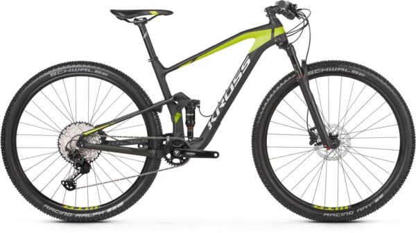 Bicicleta Kross Earth 3.0 29 XL black-lime-silver-mate 2020