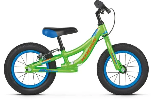 Bicicleta Kross Kido 12 green-orange-glossy 2020