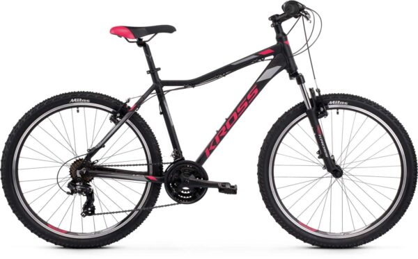 Bicicleta Kross Lea 1.0 26 DXXS black-raspb.-graph-mate 2020