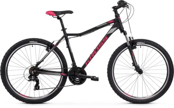 Bicicleta Kross Lea 1.0 26 DXXS black-raspb.-graph-mate 2020