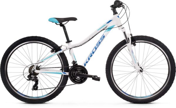 Bicicleta Kross Lea 1.0 26 DXXS white-blue-glossy 2020