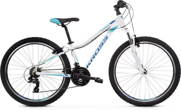 Bicicleta Kross Lea 1.0 26 DXXS white-blue-glossy 2020