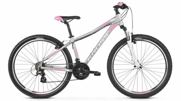 Kross Lea 2.0 26 DXS argintiu alb pink mat 2022