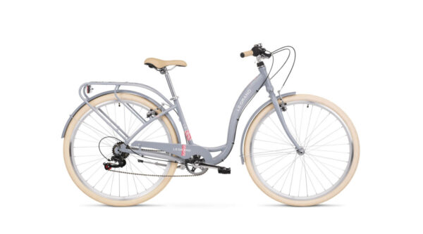 Bicicleta Le Grand Lille 2 28 DL grey-pink-glossy 2020