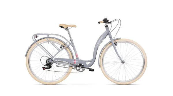 Bicicleta Le Grand Lille 2 28 DL grey-pink-glossy 2020