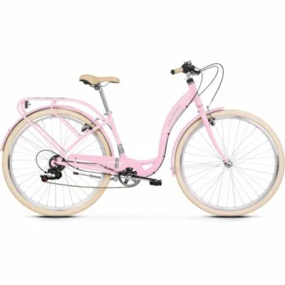 Bicicleta Le Grand Lille 2 28 DL pink-grey-glossy 2020