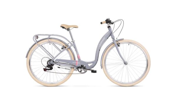 Bicicleta Le Grand Lille 2 28 DM grey-pink-glossy 2020