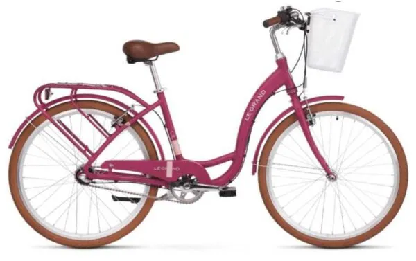 Bicicleta Le Grand Lille 3 26 DM pink-beige-mate 2020